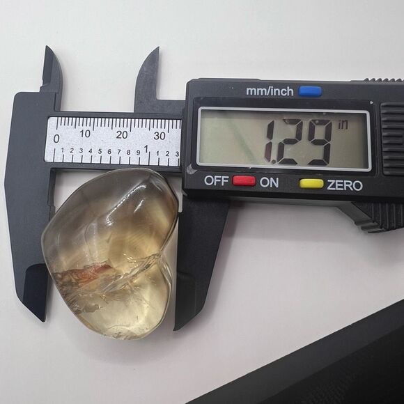 Citrine Crystal Heart Carving (4)‎ - Picture 8 of 9